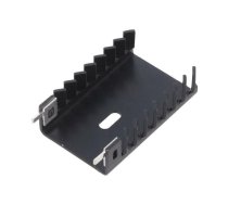 Heatsink: extruded; U; TO218,TO220; black; L: 45mm; W: 31mm; H: 12.7mm | ATS-PCBT1080  | ATS-PCBT1080