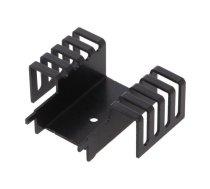 Heatsink: extruded; U; TO218,TO247; black; L: 46.2mm; W: 51mm; H: 19mm | ATS-PCB1047  | ATS-PCB1047