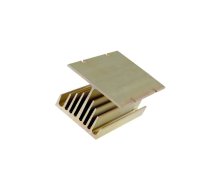 Heatsink: extruded; Y; for three phase solid state relays | HS-060-100TP  | HS-060-100TP