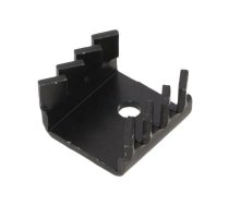 Heatsink: moulded; U; TO220; black; L: 11mm; W: 22mm; H: 19.2mm; 30K/W | FI355/11/SE  | FI355/11/SE