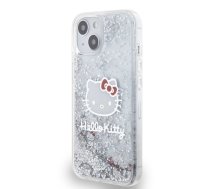 Hello Kitty Liquid Glitter Electroplating Head Logo Case for iPhone 13 Transparent | HKHCP13MLIKHET  | 3666339186265 | HKHCP13MLIKHET