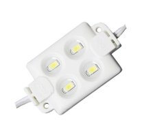 Hermētisks LED modulis 12V 4xLED auksti balta 2W 120° | LEDM-456-60K | LEDM-456-60K