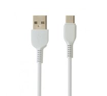 HOCO X20 USB A SPRAUDNIS / USB TYPE-C, 1M USB 2.0 | X20TYPEC1MWH  | 6957531068853
