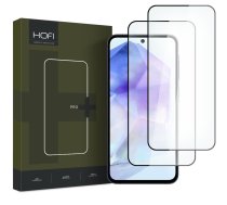 HOFI GLASS PRO+ 2-PACK GALAXY A35 | A55 5G MELNS RŪDĪTS STIKLS | 5906203691845  | 5906203691845 | 5906203691845