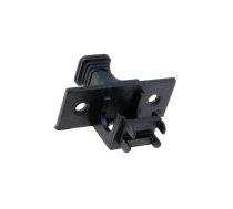 Holder; 5x20mm; 6.3A; Pitch: 22mm; black; 250V; Lead length: 4mm | ZH10-H | 503.360