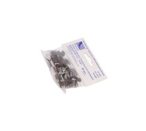 Holder; brown; on round cable; 25pcs; with a nail; 10mm | PW-H.7008B-25 | H.7008B -25