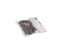 Holder; brown; on round cable; 50pcs; with a nail; 10mm | PW-H.7008B-50 | H.7008B -50