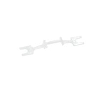 Holder; polycarbonate; transparent; 9x63.5mm | C14353  | C14353_FLORENCE-1R-CLIP-A