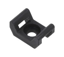 Holder; screw; polyamide; UL94V-2; black; Tie width: 9mm; Ht: 10.8mm | BMN0906  | BMN0906