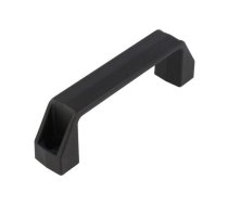 Holder; technopolymer PP; black; H: 45mm; L: 150mm; W: 27mm; F2: 1.3kN | M.443/150-N-CH  | 37181