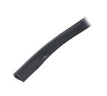 Hole and edge shield; PVC; L: 10m; black; H: 13mm; W: 6.5mm; -30÷70°C | EP-3/BK  | OKB-3 BLACK