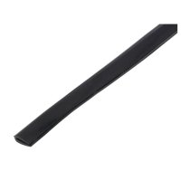 Hole and edge shield; PVC; L: 10m; black; H: 8mm; W: 4.5mm; -30÷70°C | EP-1/BK  | OKB-1 BLACK