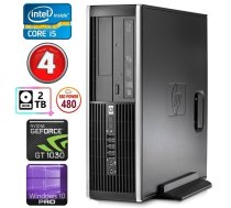 HP 8100 Elite SFF i5-750 4GB 480SSD+2TB GT1030 2GB DVD WIN10Pro | HP 8100 Elite SFF i5-750 4GB 480SSD+2TB GT1030 2GB DVD WIN10Pro  | EAN411508160 | RW8160