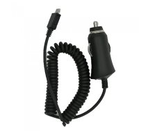 HQ Premium Auto Lādētājs 1A + Micro USB kabelis Melns | HQ-1A-BK | 4260518250045