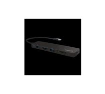 HUB ultra-slim USB-C 3-port with card reader | NULLIUS3PUA0312  | 4052792048674 | UA0312