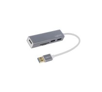 Hub USB; microSD,SD,USB A socket,USB A plug; USB 3.0; 5Gbps | UA0306  | UA0306