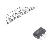 IC: analog switch; demultiplexer,multiplexer; Ch: 1; SC88A | NLVASB3157DFT2G  | NLVASB3157DFT2G