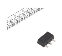 IC: voltage regulator; linear,fixed; 12V; 0.1A; SOT89; SMD; 0÷125°C | DI78L12UAB-DIO  | DI78L12UAB