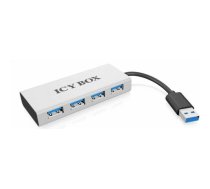 ICY BOX IB-AC6104 - hub - 4 ports (IB-AC6104) | IB-AC6104  | 4250078188810 | IB-AC6104