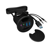 ICY BOX IB-HUB1404A Desk Hub 2x USB 3.0 | IB-HUB1404A | 4250078166306