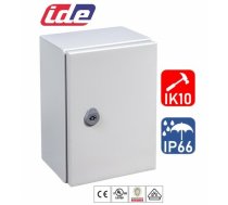 IDE ARGENTA Metāla skapis 300x300x200, IK10, IP66 RAL7035 | GN303020  | 3100001477317