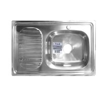 Iegriežama nerūsējoša izlietne 800x5000 labā | DM-8050/1C RIGHT | 4752083000540