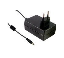 Impulsu barošanas bloks 12V 1.5A, 5.5x2.1mm, Mean Well, plug-in | GST18E12-P1J  | GST18E12-P1J