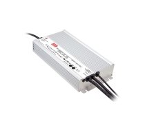 Impulsu barošanas bloks LED 12V 40A PFC IP65 Mean Well | HLG-600H-12A  | HLG-600H-12A