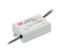 Impulsu barošanas bloks LED 500mA 25-70V Mean Well | APC-35-500  | APC-35-500