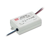 Impulsu barošanas bloks LED 500mA 25-70V Mean Well | APC-35-500 | APC-35-500