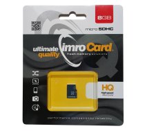 Imro memory card 8GB microSDHC cl. 4 | MicroSD/8G  | 5902768015027 | MicroSD/8G