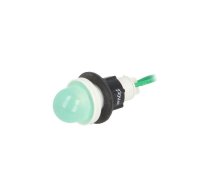 Indicator: LED; prominent; green; 230VAC; Ø13mm; leads 300mm | LG-D16H-230AC  | LG-D16H-230AC