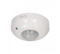 Infrasarkanais kustības sensors 360°, Griestu, IP20 Regulejams laiks un lux, balts | SL-OR-CR-203 W  | 3100000019471