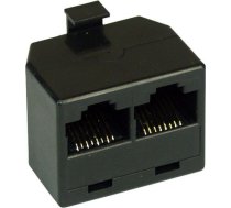 InLine ISDN rack socket 1x RJ45 male - 2x RJ45 female w|o terminal resistor (69934) | 4043718031030  | 4043718031030 | 4043718031030