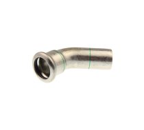 Inox ner.tēr. 45° līkums 15 mm i-ā | 622150  | 5901615307421