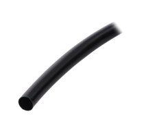 Insulating tube; PVC; black; -20÷125°C; Øint: 12mm; L: 10m; UL94V-0 | PVC125-12-BK-10  | PVC125-12-BK-10