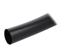 Insulating tube; PVC; black; -20÷125°C; Øint: 24mm; L: 10m; UL94V-0 | PVC125-24-BK-10  | PVC125-24-BK-10