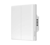 Vieds Wi-Fi skārienjūtīgais sienas slēdzis T5-2C-86, 100-240V AC, 2x5A, 300W, SONOFF | SONOFF-T5-2C-86  | 6920075740233