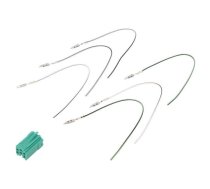 ISO mini plug,wires; PIN: 6; Kit: wires with pins | ZRS-ISO-3/Z