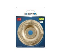 Izliekts slīpēšanas disks kokam 125x22,2 mm HOEGERT (HT8B235) | HT8B235