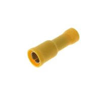 Izolēta ligzda 5.0mm dzeltens 2.5-6.5mm  (ST-241) RoHS | CO/ST-241  | CO/ST-241