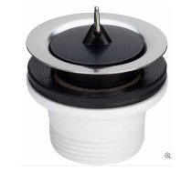 Izplūde izlietnei 1 1/2'' īsā, balta, plastmasas | 877511 | 4015211102678