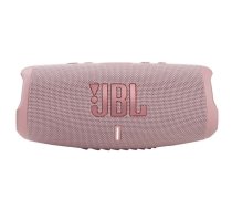 Akcija! JBL ūdensizturīga portatīvā skanda, rozā | JBLCHARGE5PINK  | 6925281982149