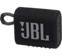 JBL GO 3 Bluetooth Bezvadu Skaļrunis | JBLGO3BLK  | 6925281975615