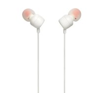 Austiņas JBL TUNE T110 White | JBLT110WHTE | 1200130022739