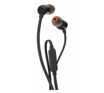Austiņas JBL TUNE T110 Black 1200130022722 | JBLT110BLKE | 1200130022722