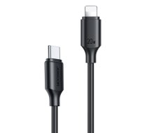Joyroom cable USB-C - Lightning 480Mb | s 20W 0.25m black (S-CL020A9) | S-CL020A9 0.25m black  | 6956116745721 | S-CL020A9 0.25m black