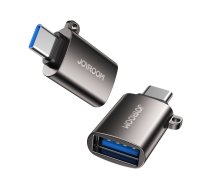 Joyroom USB 3.2 Gen 1 (Male) - USB Type C (Female) adapter black (S-H151 Black) | S-H151  | 6941237149114 | 044979