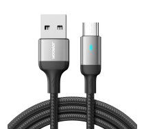 Joyroom USB cable - micro USB 2.4A for fast charging and data transfer 2 m black (S-UM018A10) (S-UM018A102B) | S-UM018A10 2m MB  | 6956116769208 | 044763