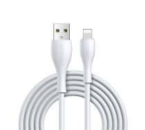 Joyroom USB - Lightning cable 2,4 A 1 m white (S-1030M8) | Joyroom S-1030M8 Lightning data cable 1M white  | 6941237136541 | Joyroom S-1030M8 Lightning data cable 1M white